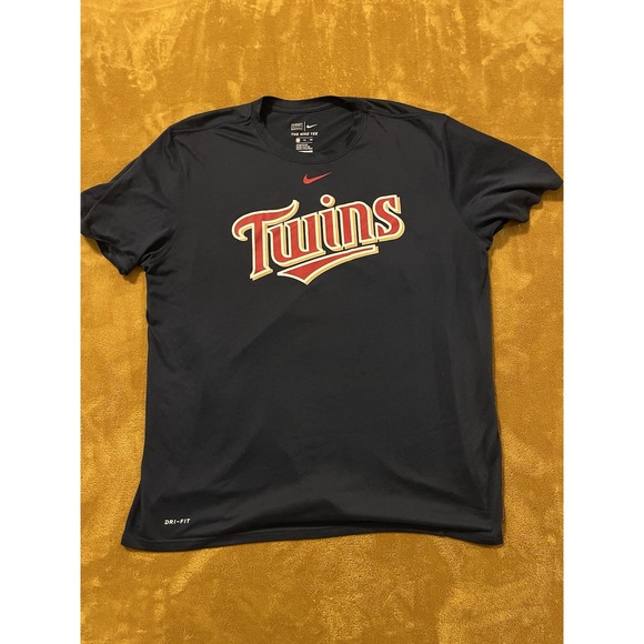 Nike Other - Minnesota Twins Shirt Mens Navy MLB Baseball Nike The Nike Tee Short Sleeve XXL